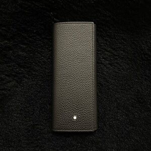 Montblanc Black Leather Pen Holder